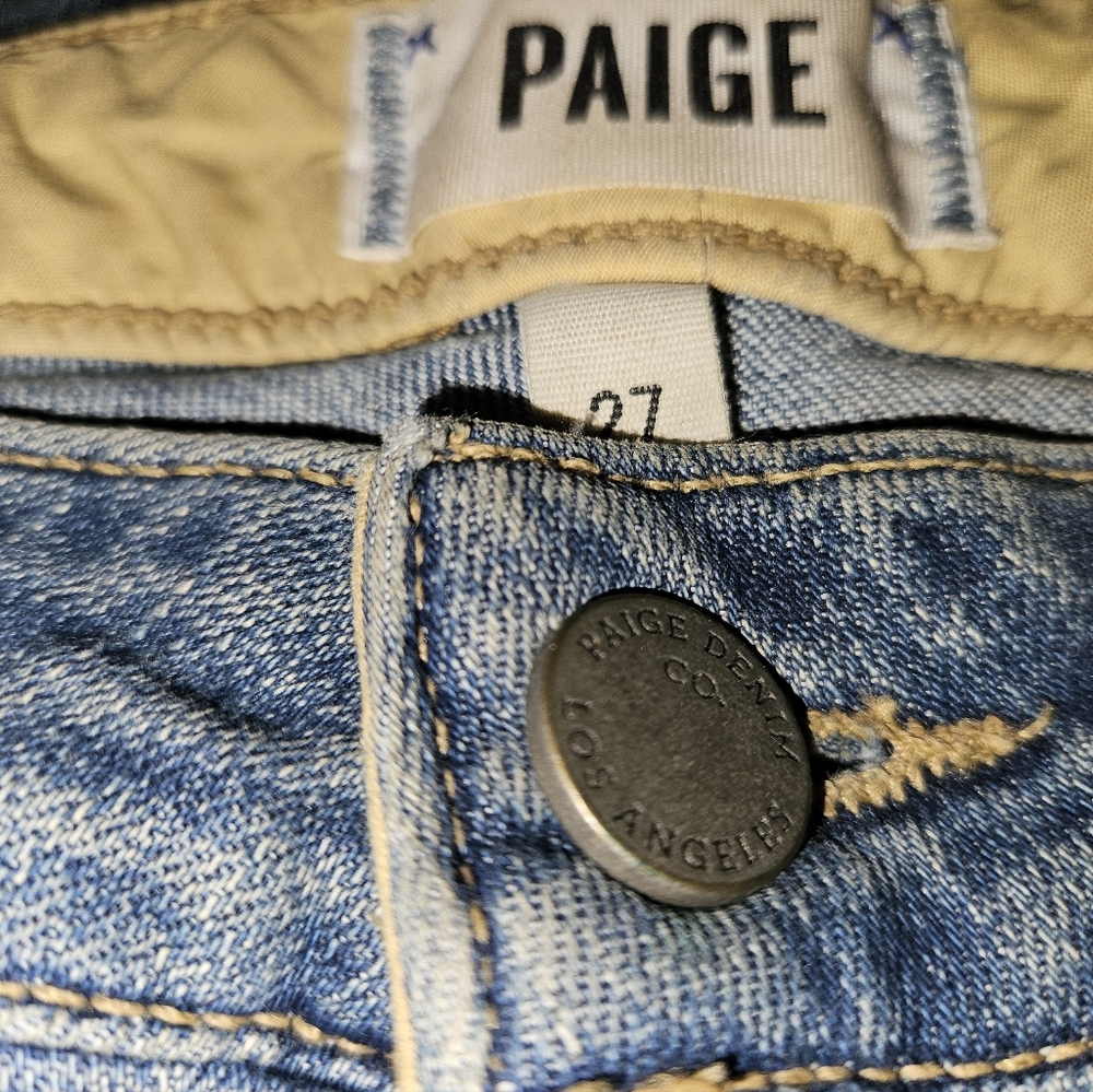 PAIGE Jimmy Jimmy Skinny Jeans Size 27